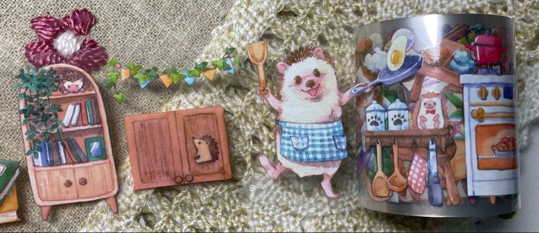 海外マスキングテープ　アニマル　まとめ売り（22）　動物