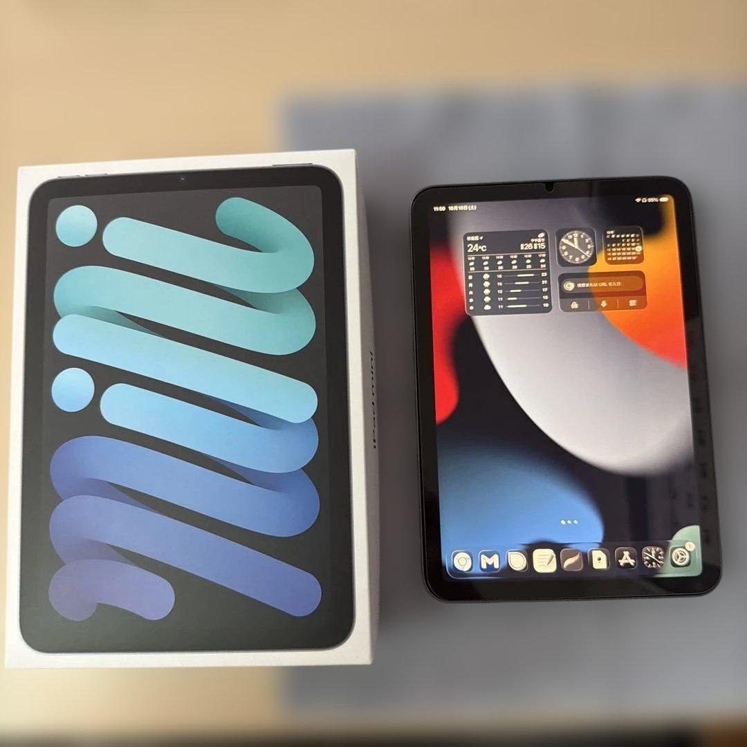 【美品】iPad mini 第6世代　スペースグレー　64GB