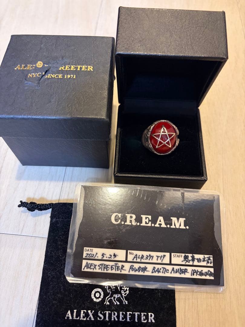 ALEX STREETER アレックスストリーター エンジェルハートリング22号