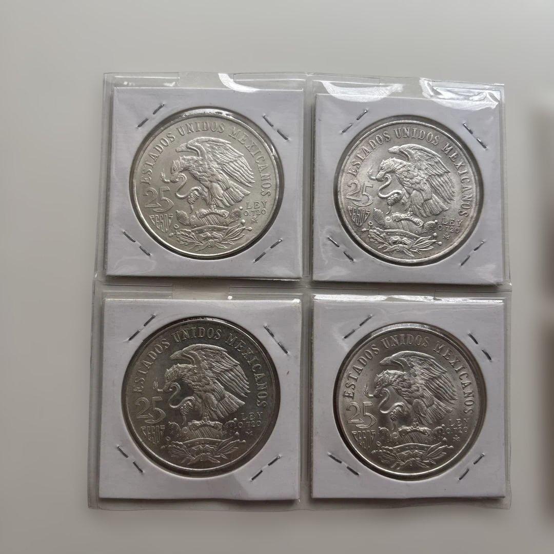 み*つ様 メキシコオリンピック記念銀貨8枚セット
