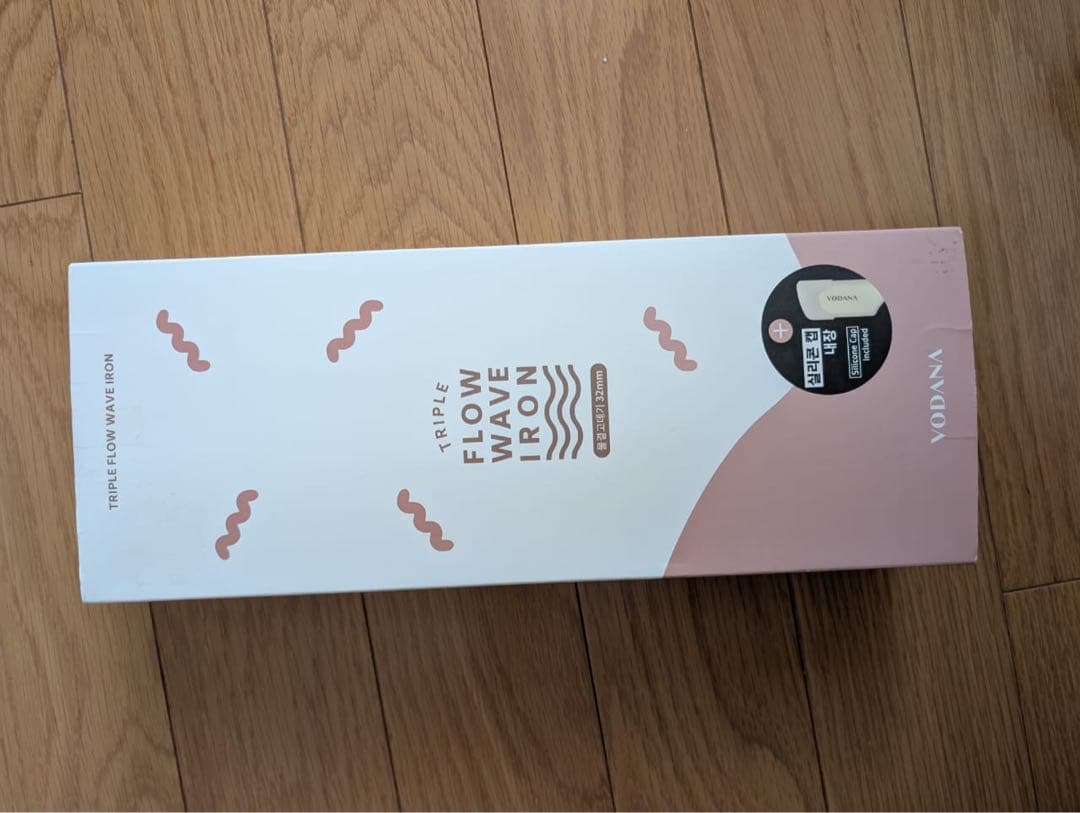 【新品未使用】VODANA トリプルフローウェーブアイロン 32mm