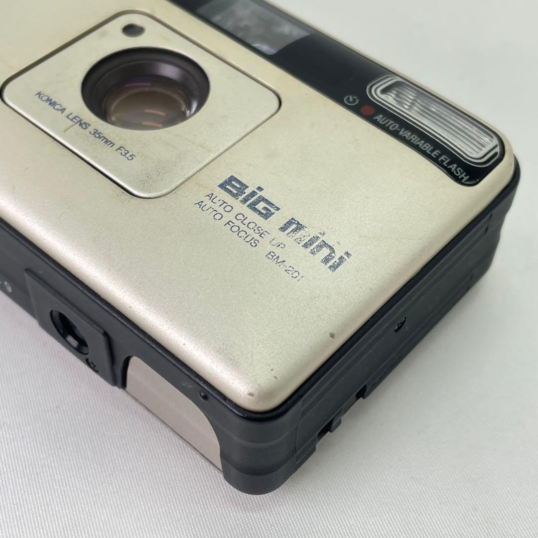 【動作OK】Konica big mini bm-201 コニカ ※K195