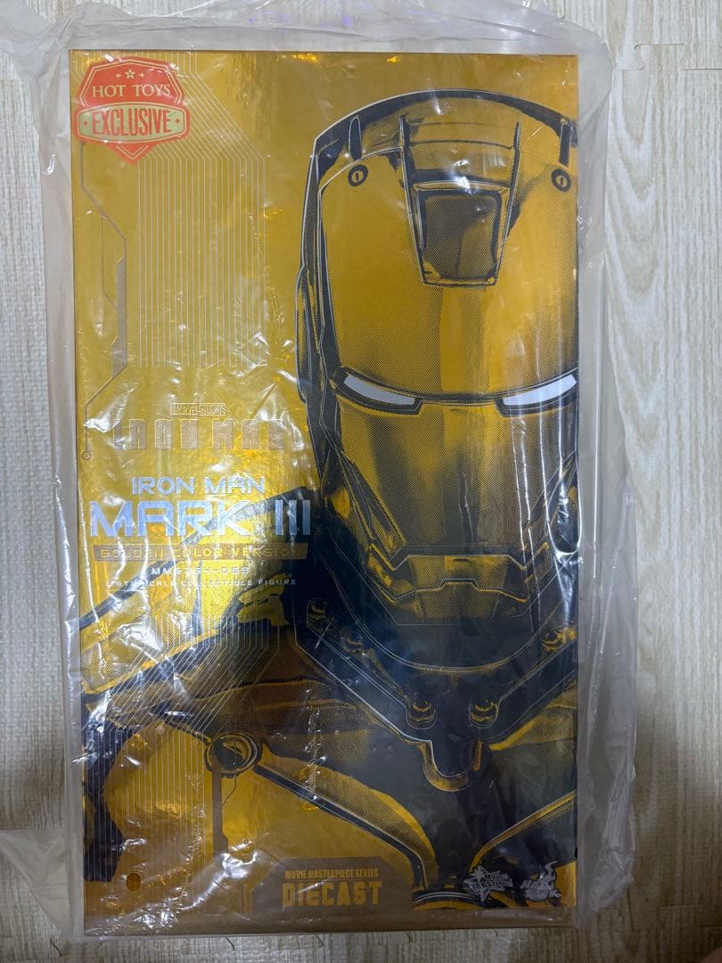 たにしんホットトイズ　アイアンマンマーク3 ゴールドカラー版