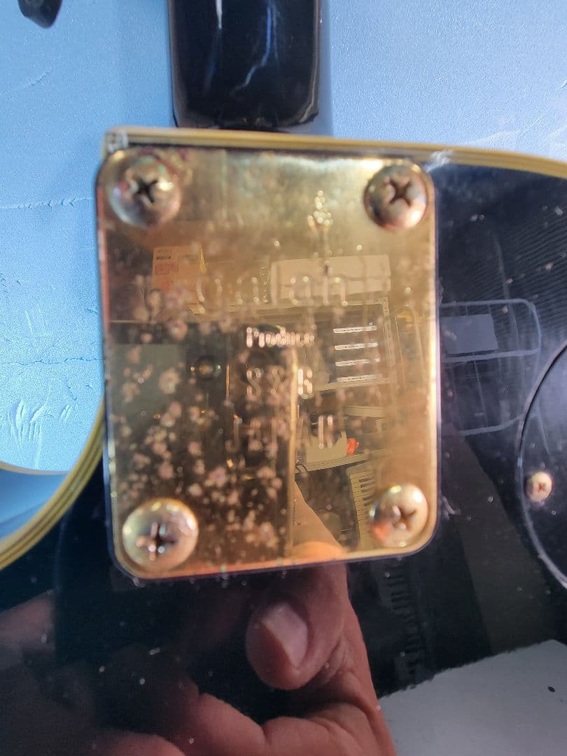 S.G. Galan ブラックレスポールタイプエレキギターソフトケース付