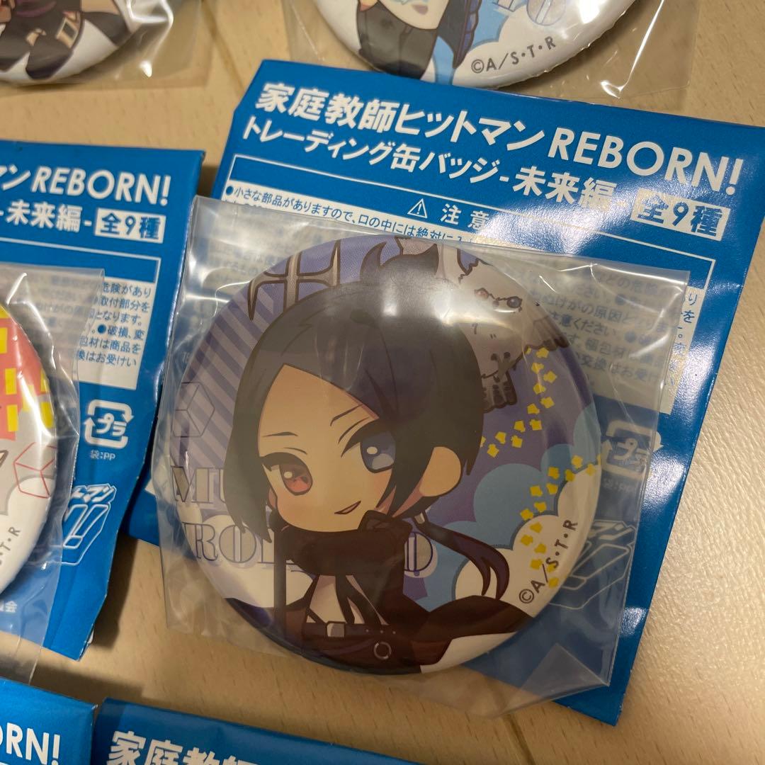 【全9種コンプ】家庭教師ヒットマンREBORN！トレーディング缶バッジ　未来編