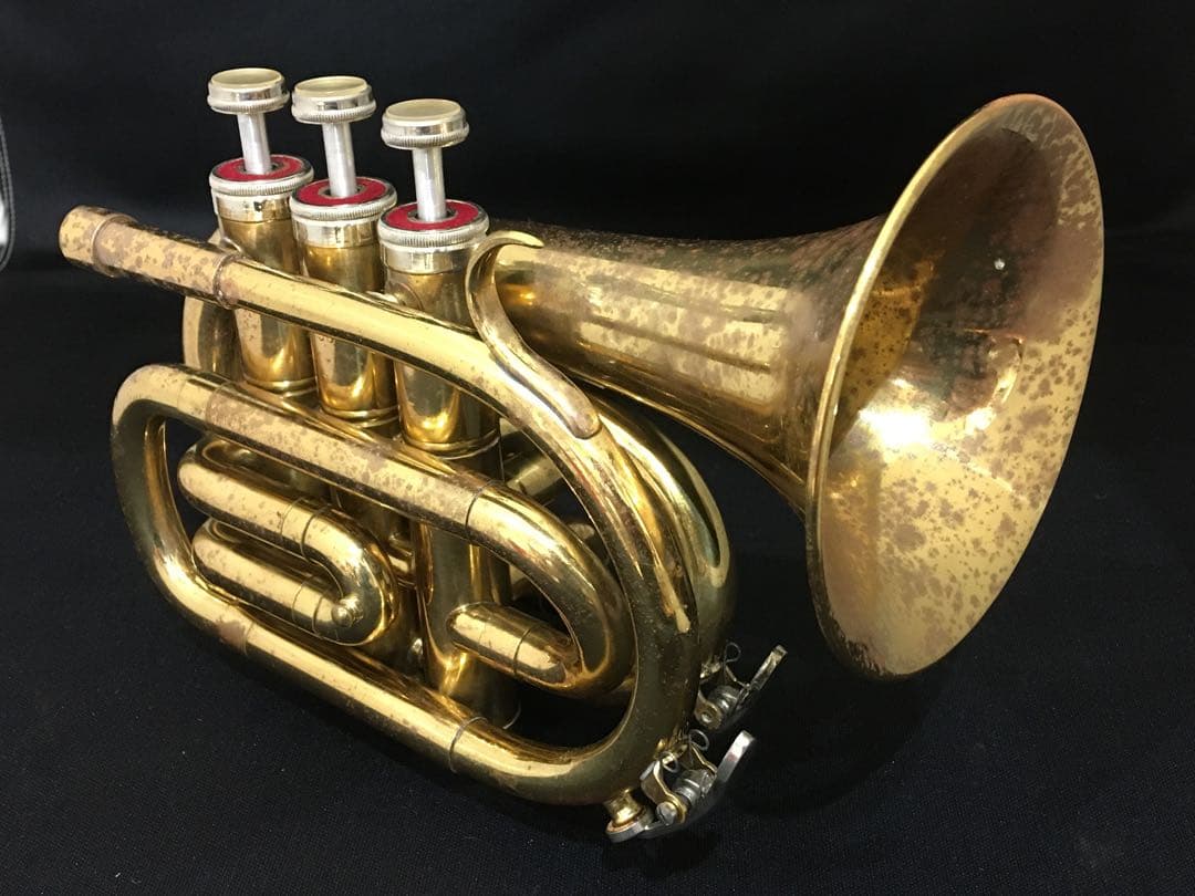 ポケットトランペットB♭管