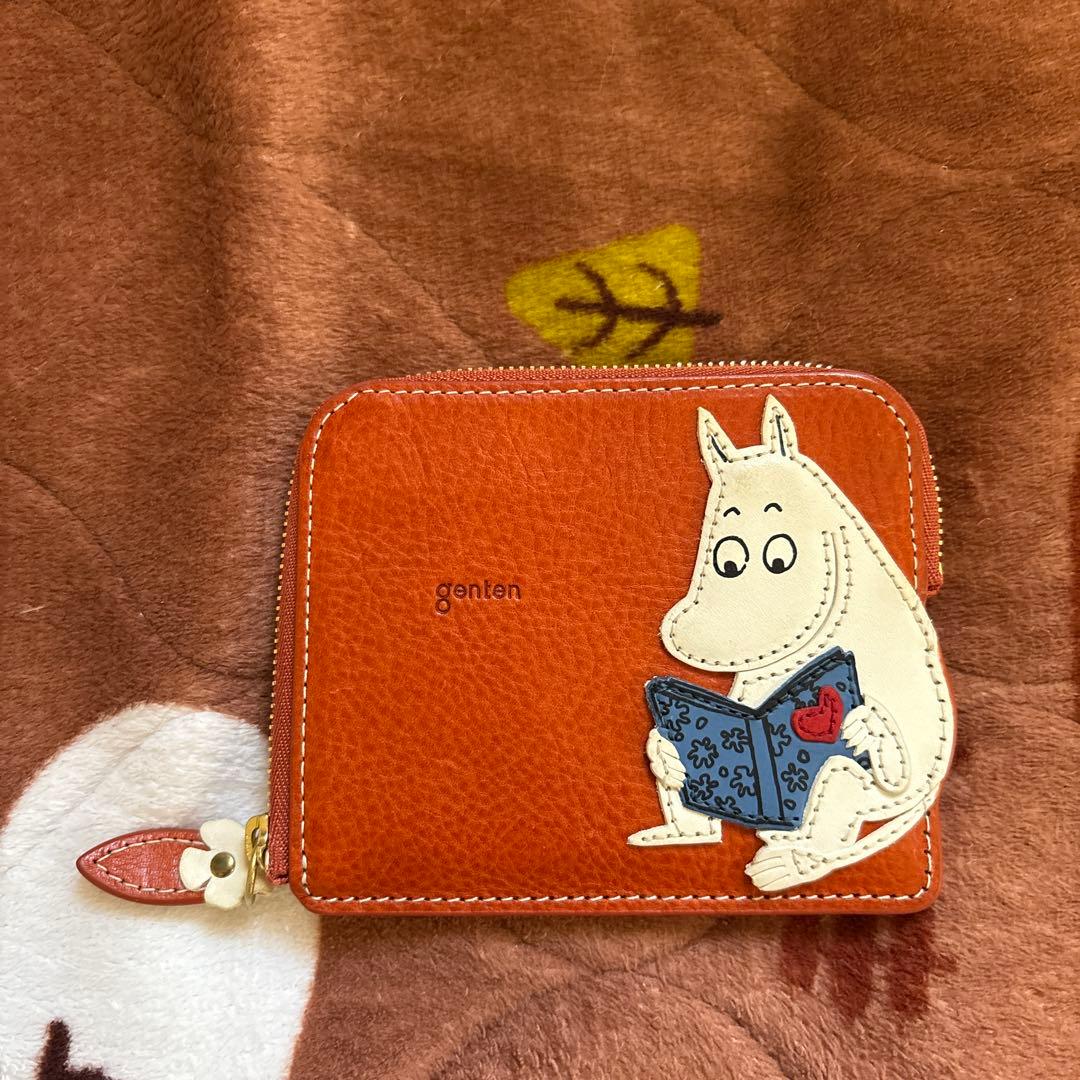 genten ムーミン ケース オレンジ