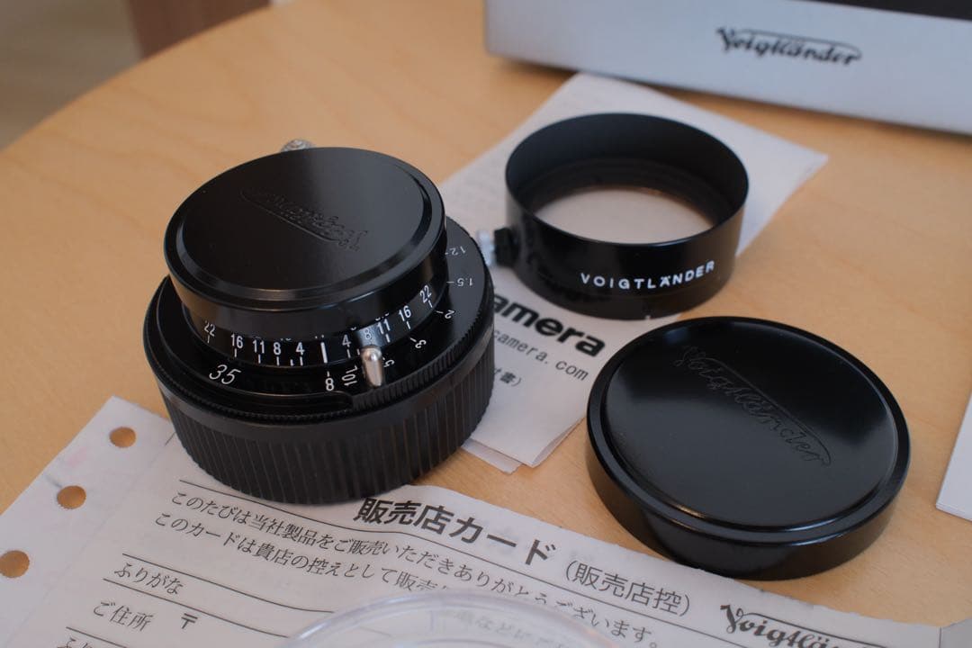 COLOR-SKOPAR 35mm F3.5 Asph VM ブラック