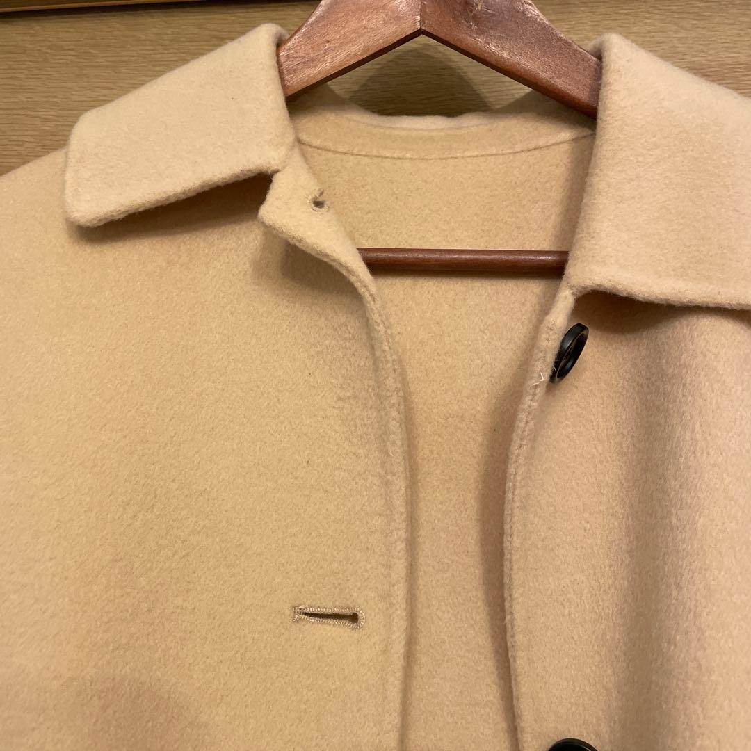 ベースメントオンライン MAAYAデザイン リバーミドルコート ベージュ