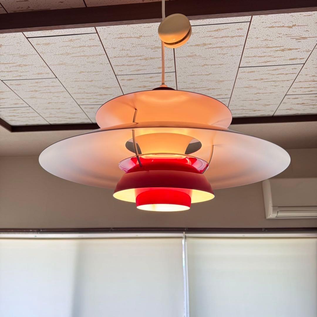 ※rikuさま専用 希少色 ルイスポールセン PH 5 ペンダントライト レッド