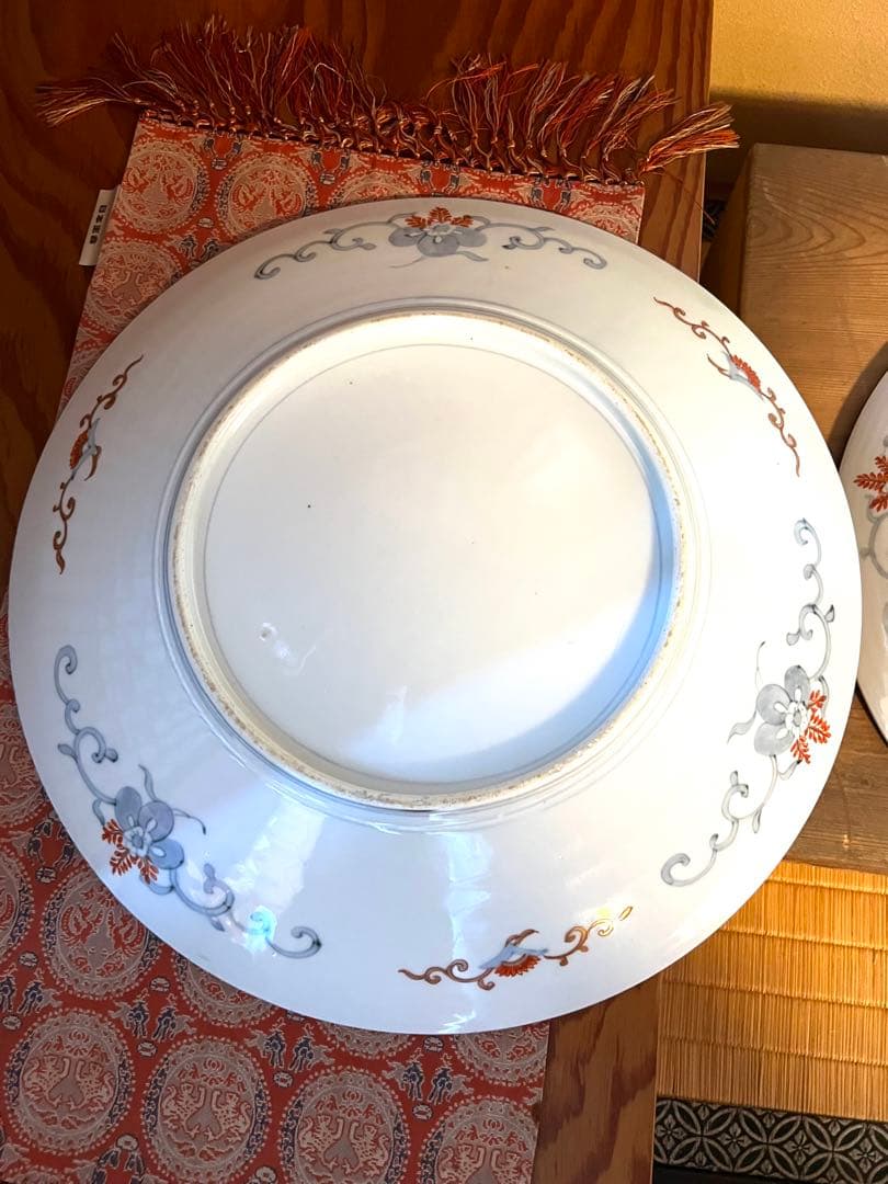蔵出し　大皿　アンティーク　古伊万里