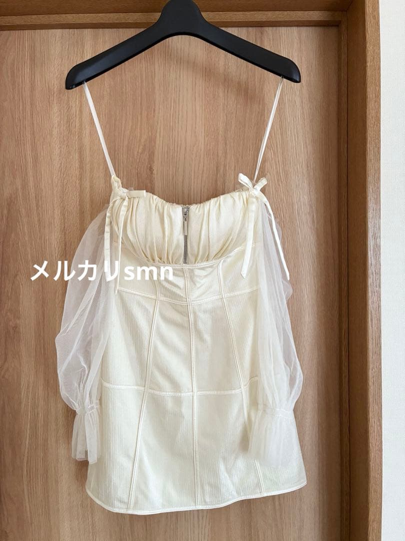 robe de fleurs ドレス　XS アイボリー　シュガー