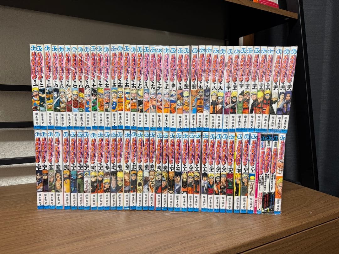 【✨美品！関連本5冊付き】NARUTO -ナルト- 全72巻+5巻セット