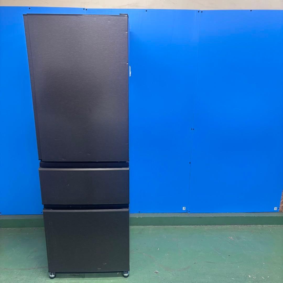 594 2023年製 三菱 大型冷蔵庫 300L強 自動製氷 小型 家庭用 右開