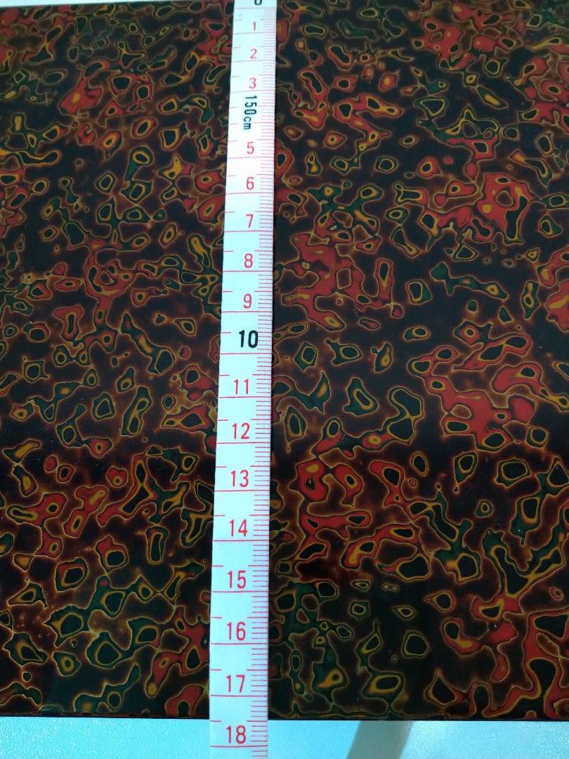 津軽塗　漆器セット 花模様 赤黒　7点