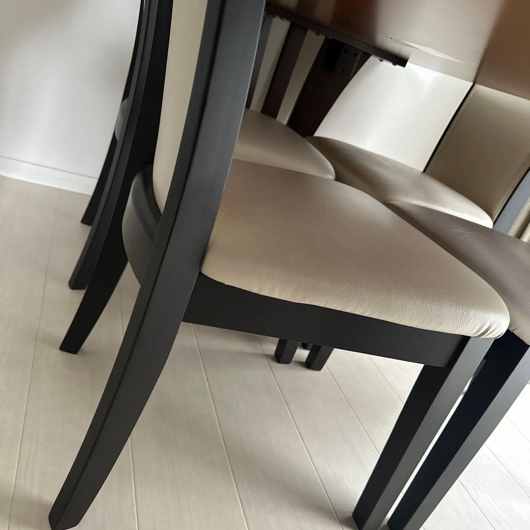 ダイニングテーブル　 5点セット【4人掛け】引き取り希望　配送相談