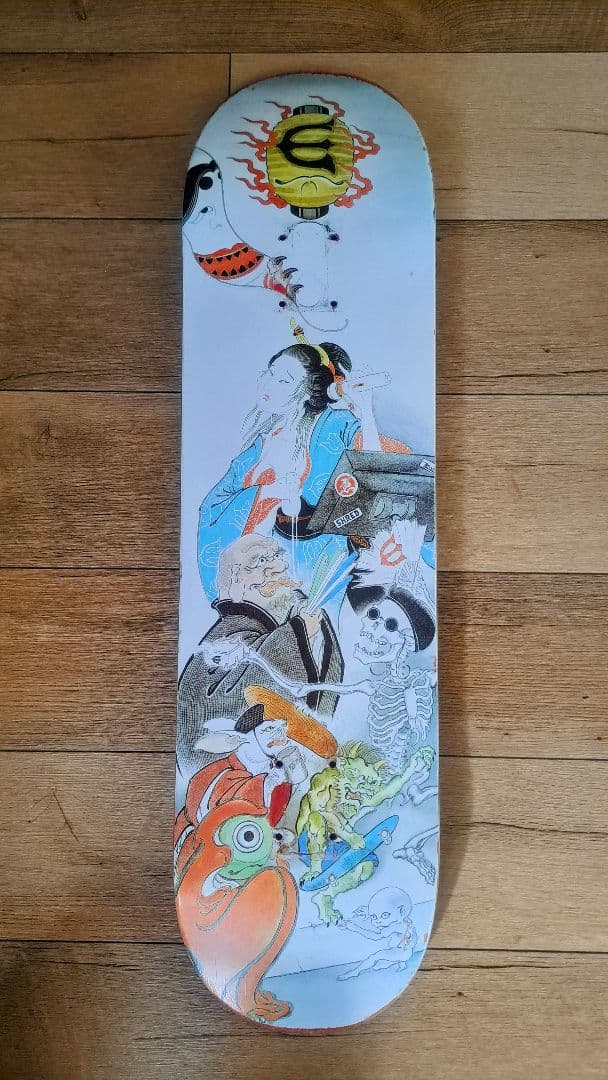 ヱヴィセン　デッキ　希少　妖怪　百鬼夜宴図　ゑ