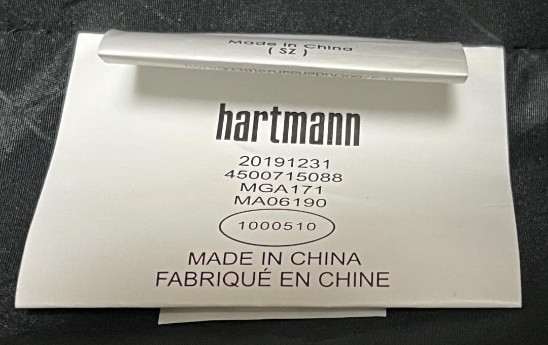 美品　ハートマン メンズ スーツケース バッグ　ツイード　ヘリンボーン