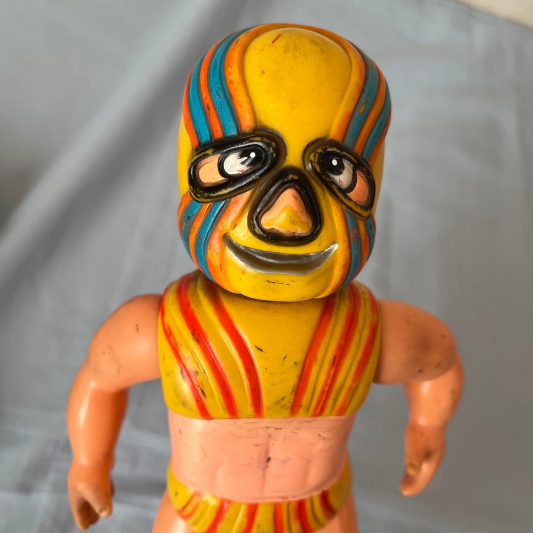 タイガーマスク　悪役5体セット　中嶋製作所　当時モノ