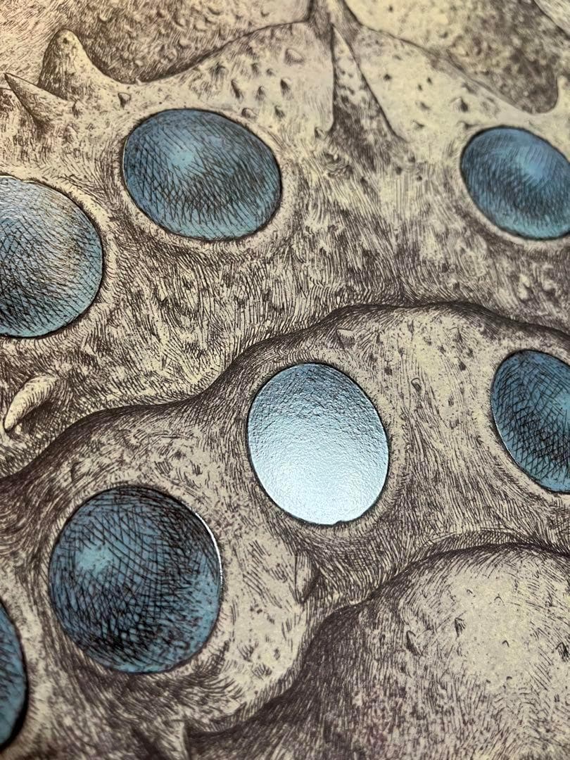 台湾限定　風の谷のナウシカ2枚セット　A2王蟲ポスター＆A3香り加工付ポスター