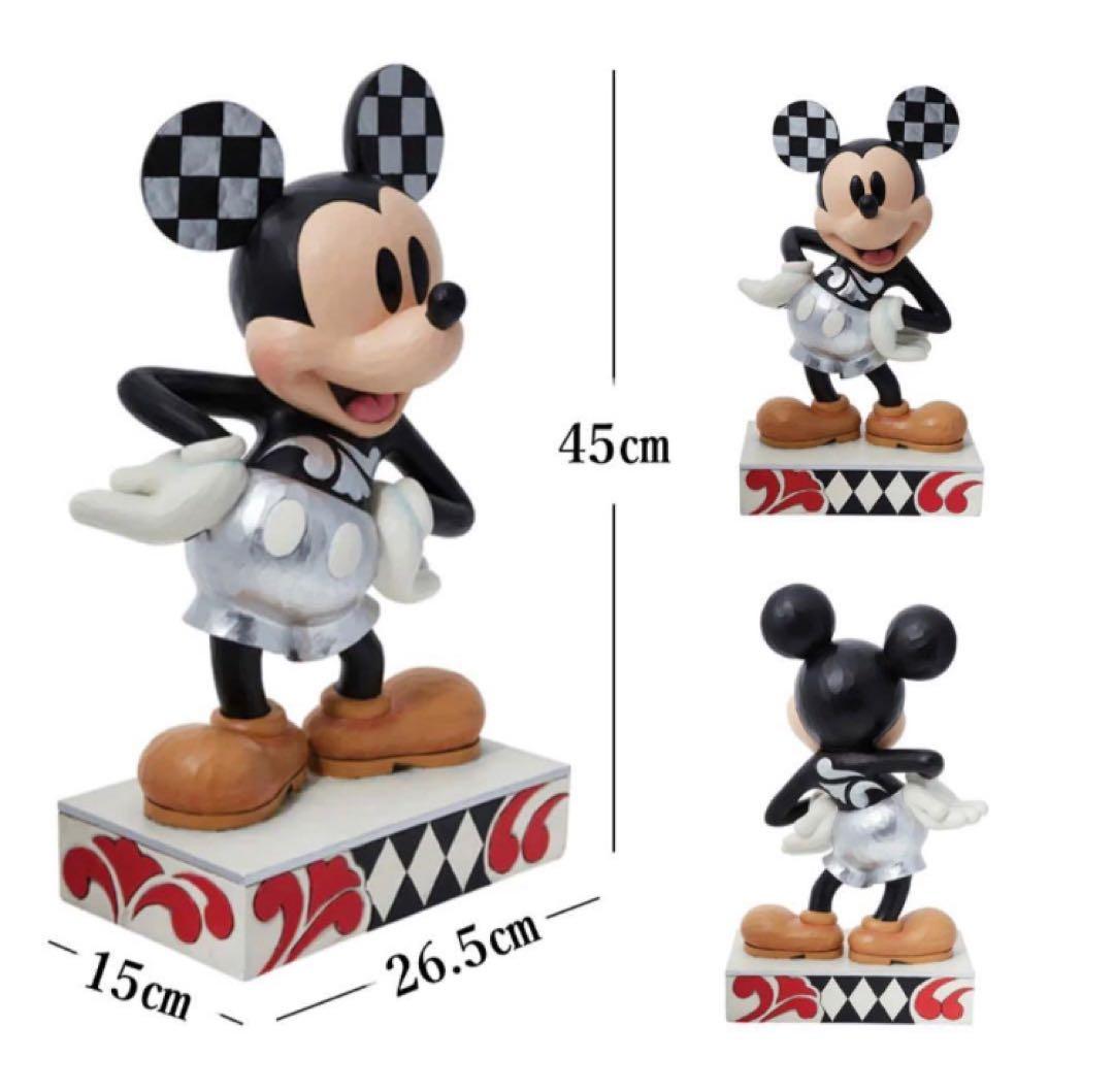 ミッキー 100周年 ビッグ フィギュア ジムショア エネスコ ディズニー