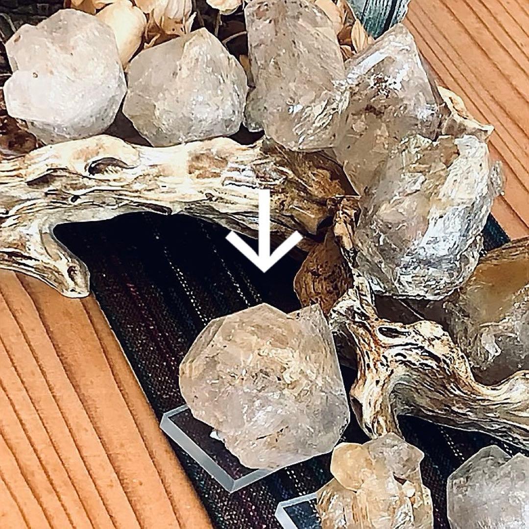 一期一会水晶ラージ/一部ツイン骸骨