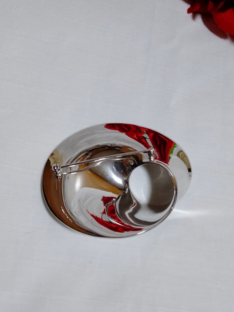 超美品 希少 ジョージジェンセン 374 TORUN メビウス ブローチ