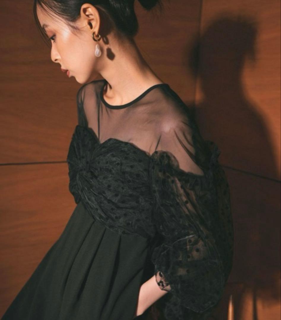 【ぽ】flocky dot dress