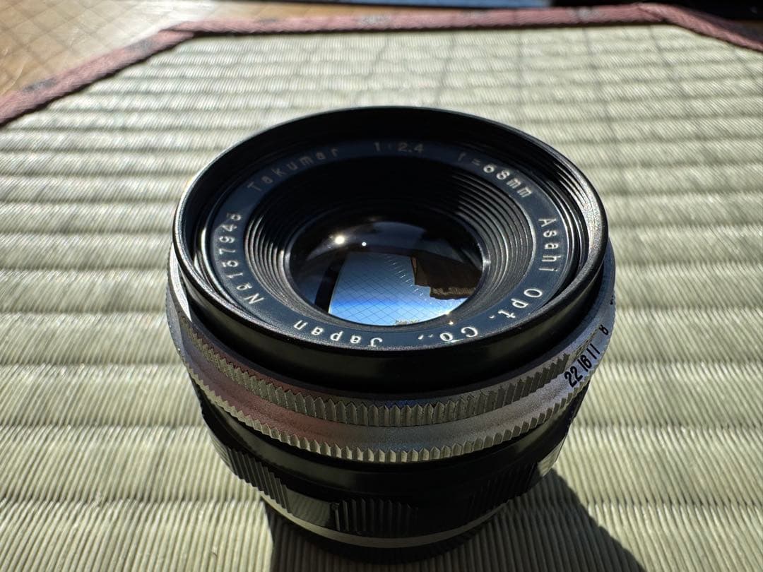 【希少】Takumar 58mm f/2.4 M42レンズ pentax