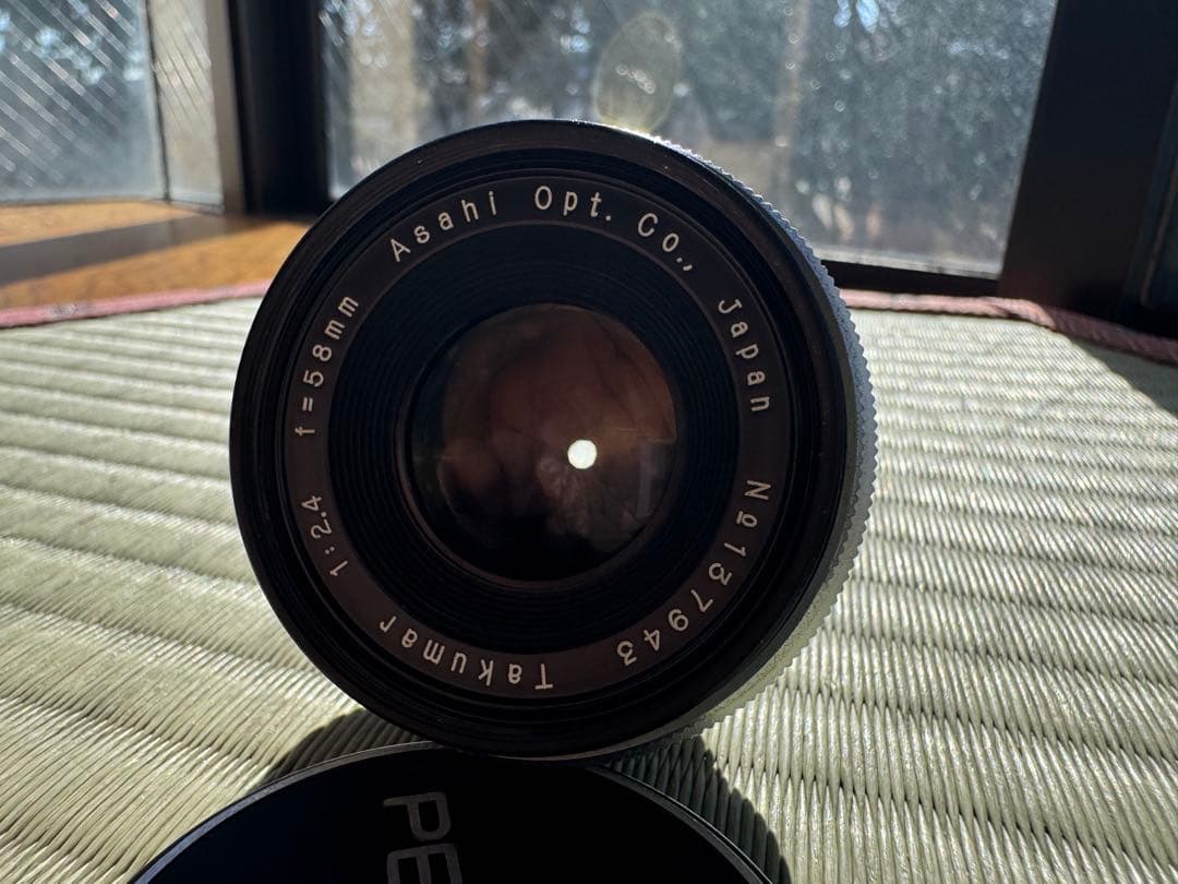 【希少】Takumar 58mm f/2.4 M42レンズ pentax