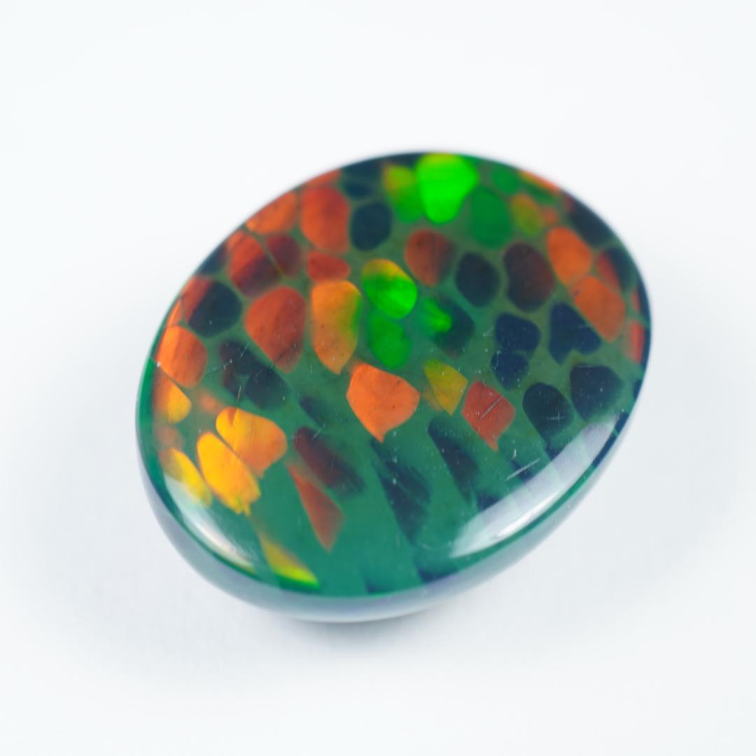 5.07ct ハニカムブラックオパール エチオピア産