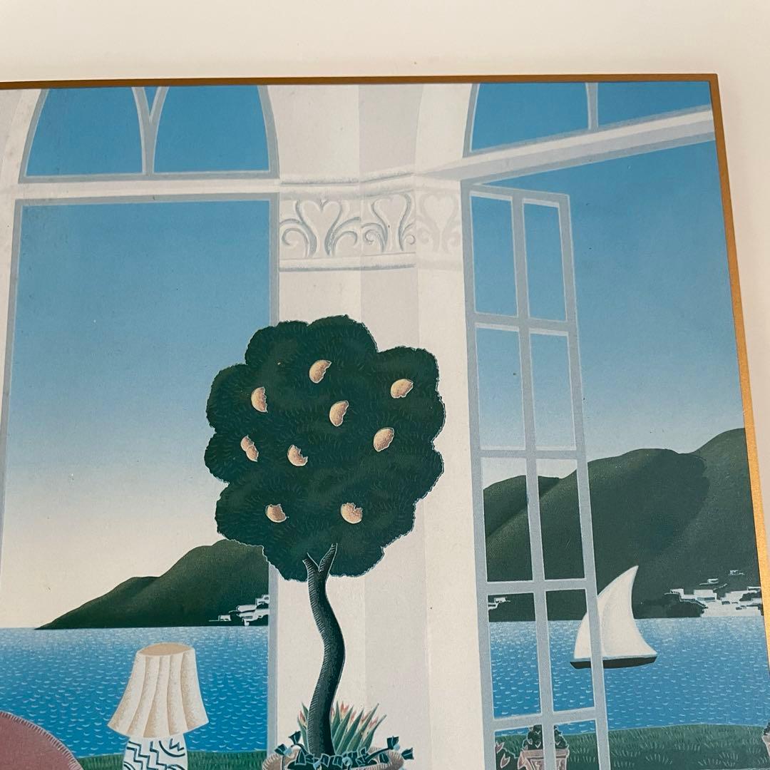 【トーマス・マックナイトT.McKNIGHT 絵画 アートポスター】レッドカウチ