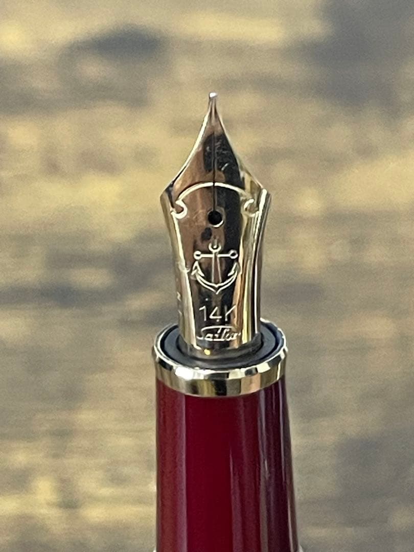 試筆のみ　旧ニブ　マツヤ万年筆病院オリジナル　セーラー　万年筆　JIS刻印