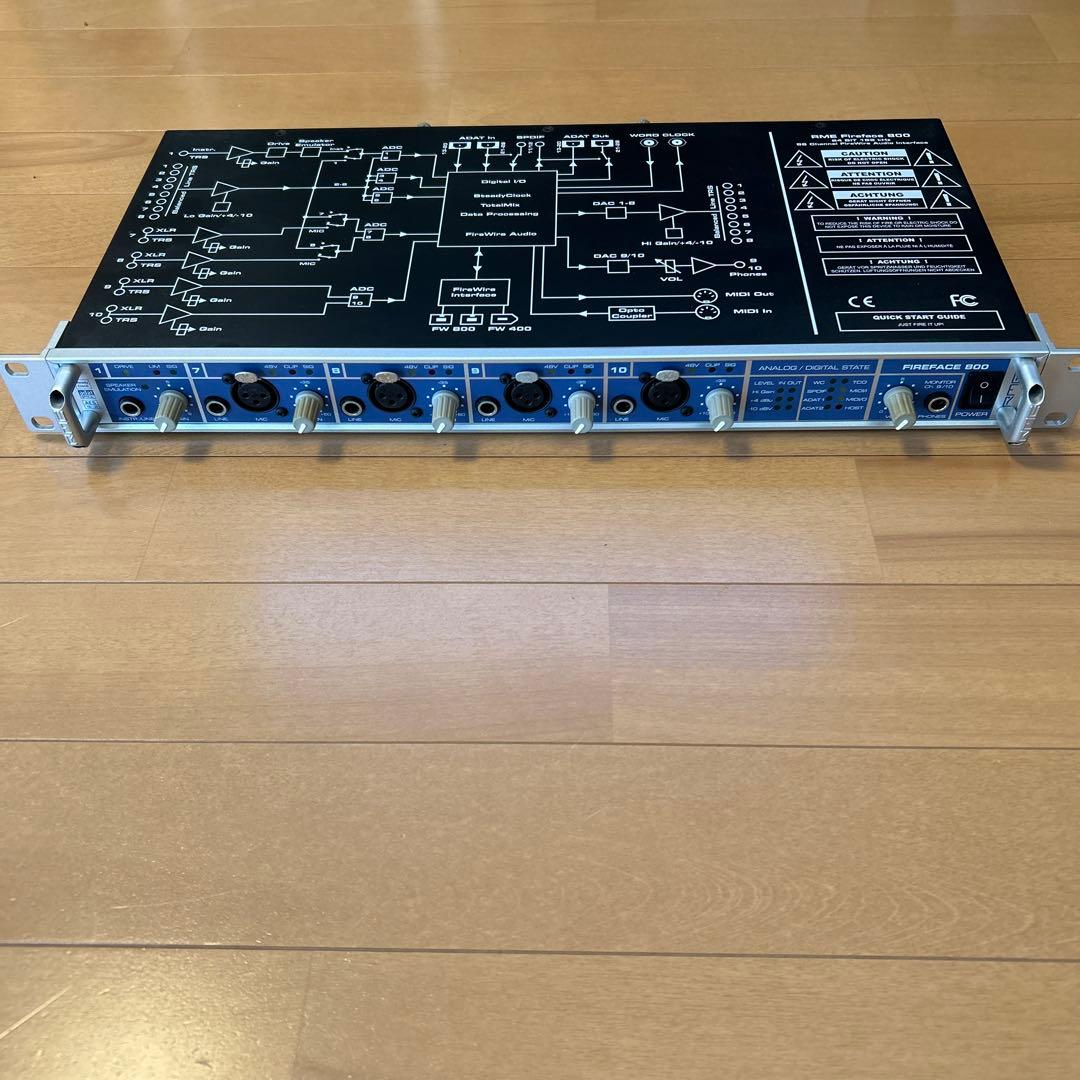 【Apple純正Firewire変換付】RME FIREFACE 800