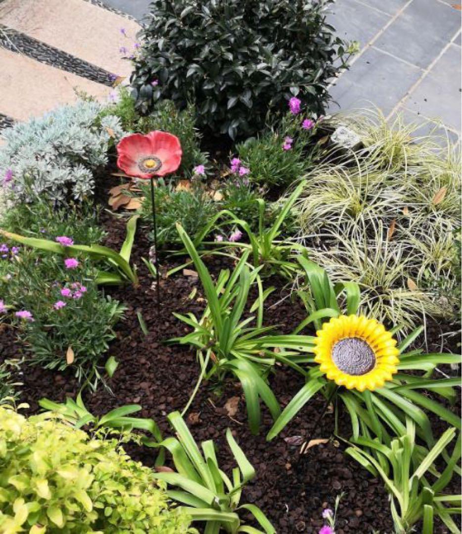 105★アイアン スタンド 小鳥 水浴び オブジェ 餌入れ バードフィーダー