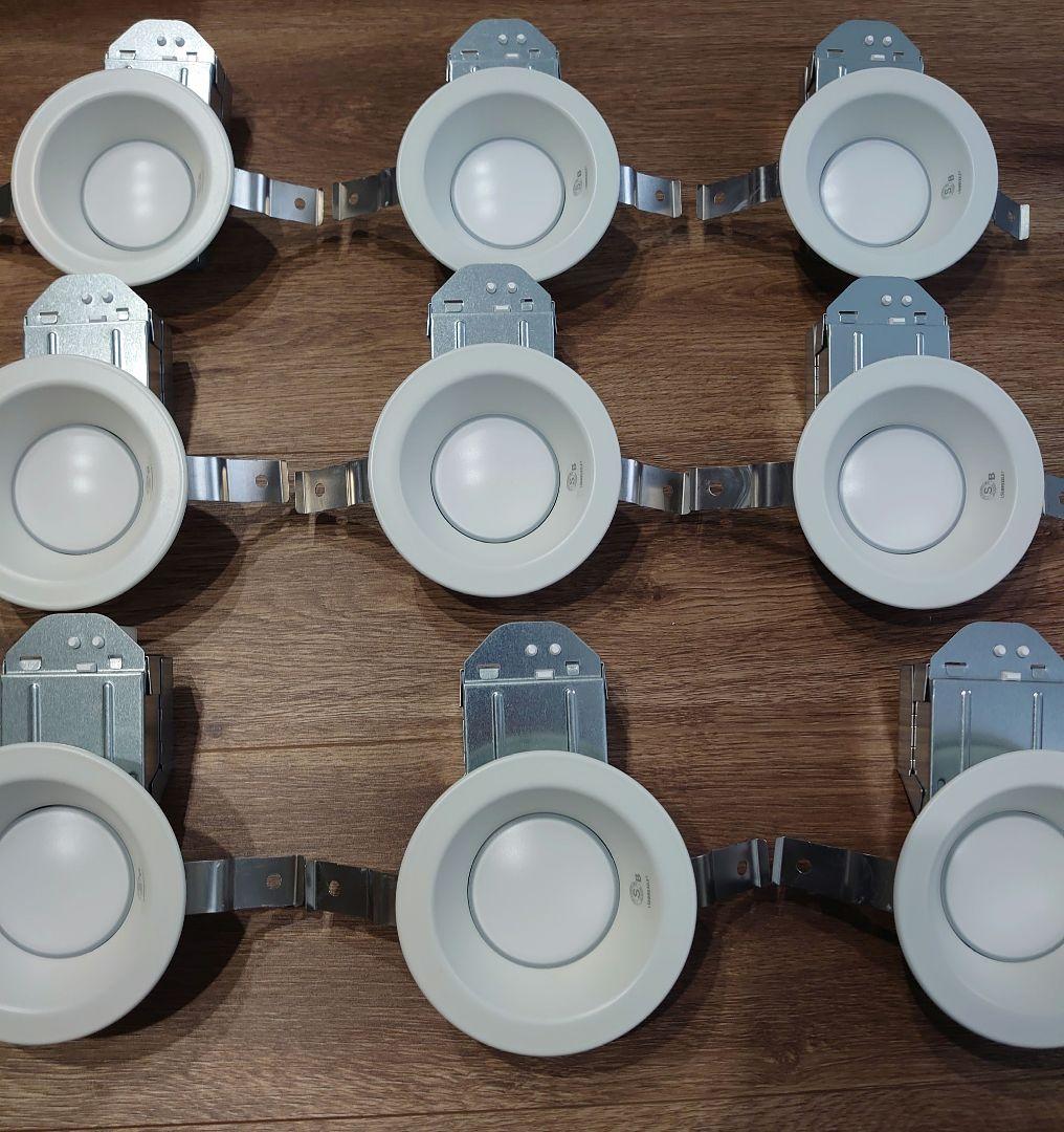 【使用約半年間】パナソニック　ダウンライト　電球色　15個