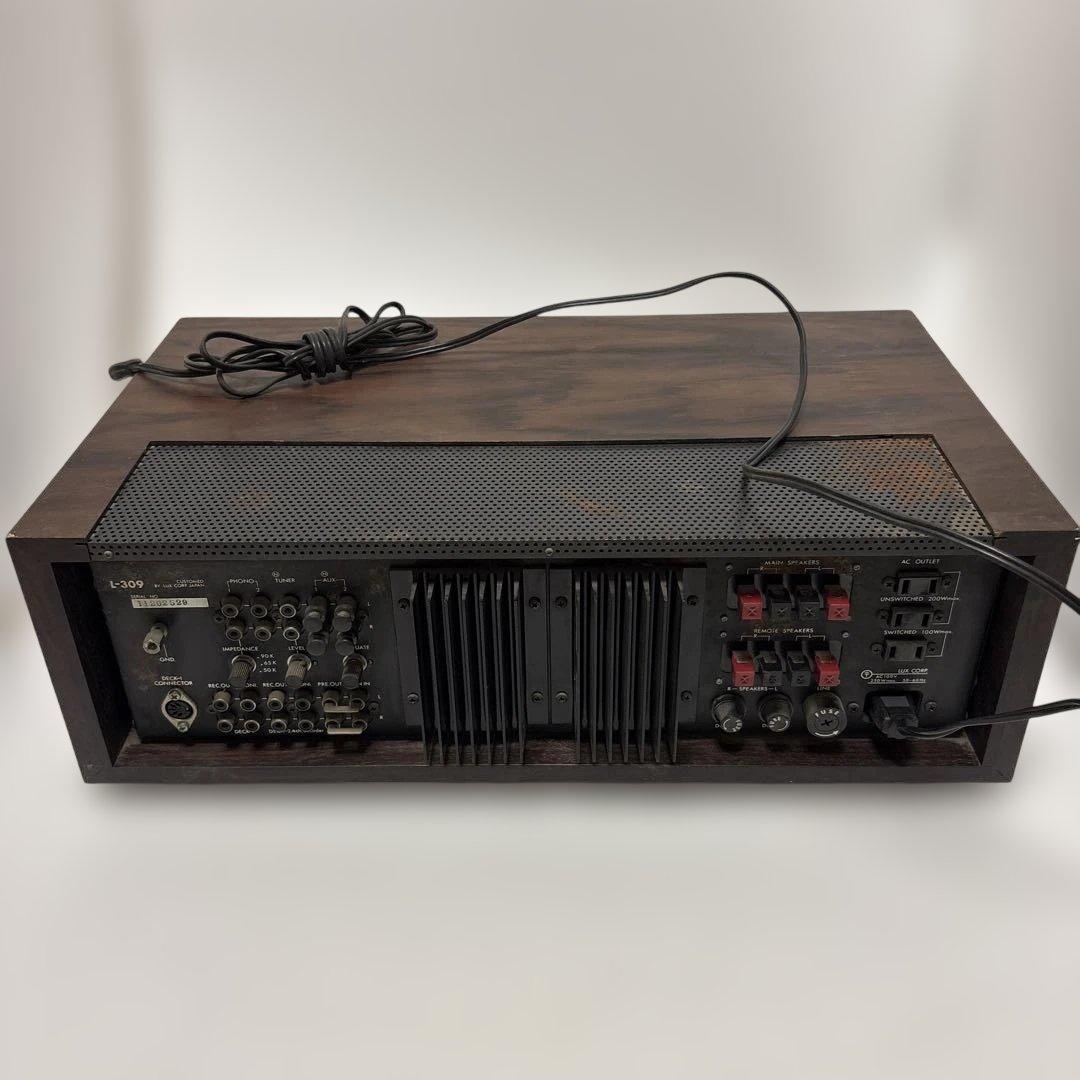 り*り様 LUXMAN L-309 プリメインアンプ ラックスマン オーディオ機