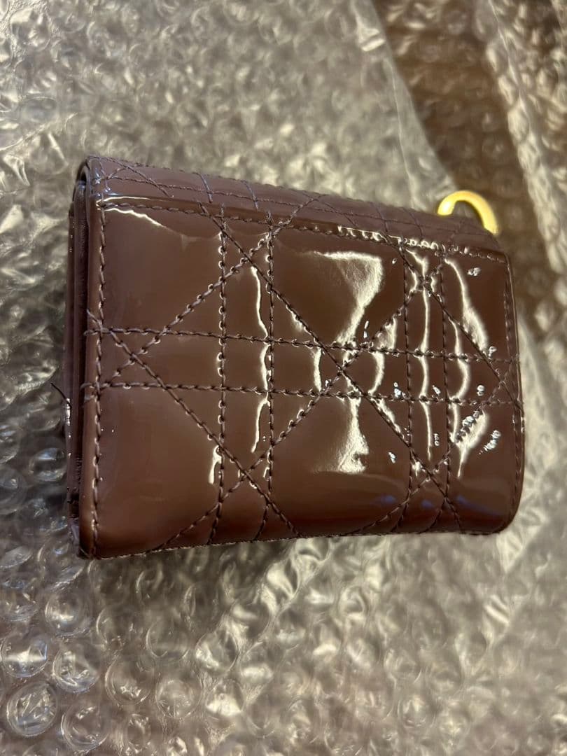 レディディオール カナージュ ロータスウォレット 三つ折り財布