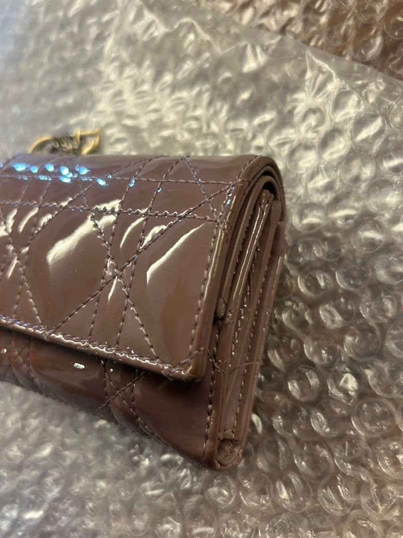 レディディオール カナージュ ロータスウォレット 三つ折り財布