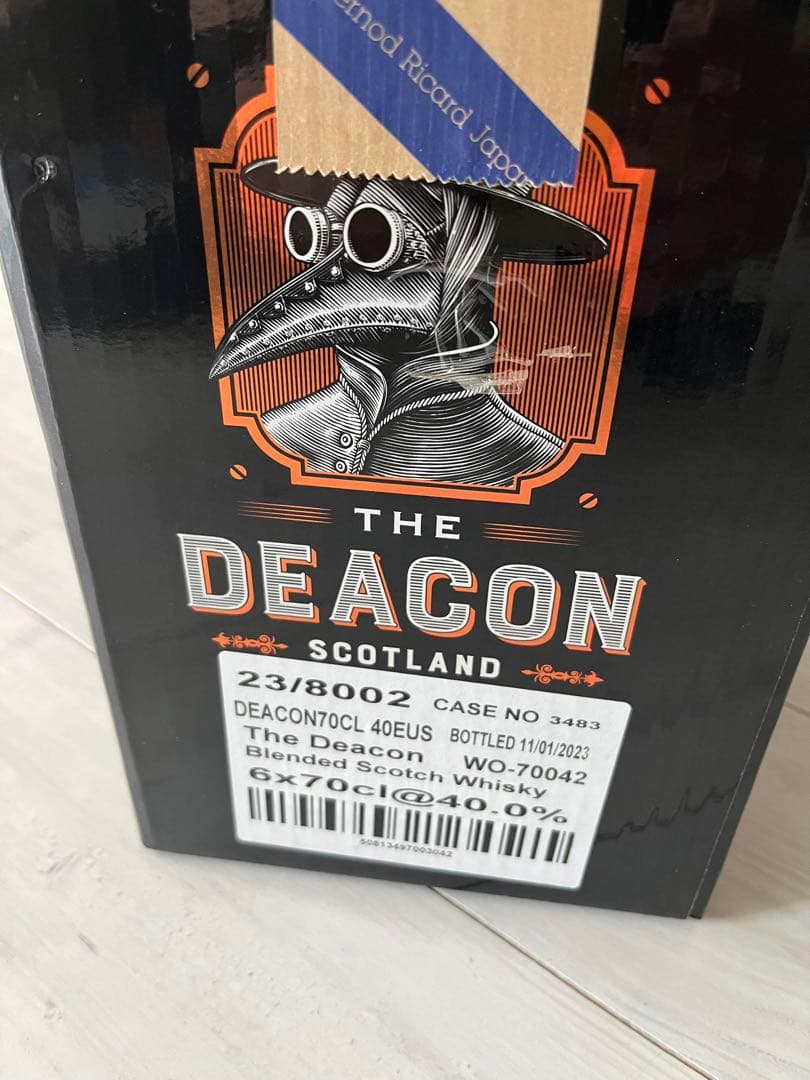 ザ・ディーコン 新品未開封 6本 THE DEACON ウイスキー