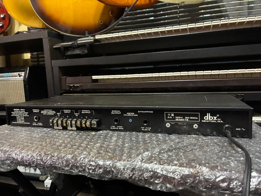 名機 dbx 160X ビンテージコンプレッサー/リミッター メンテ済