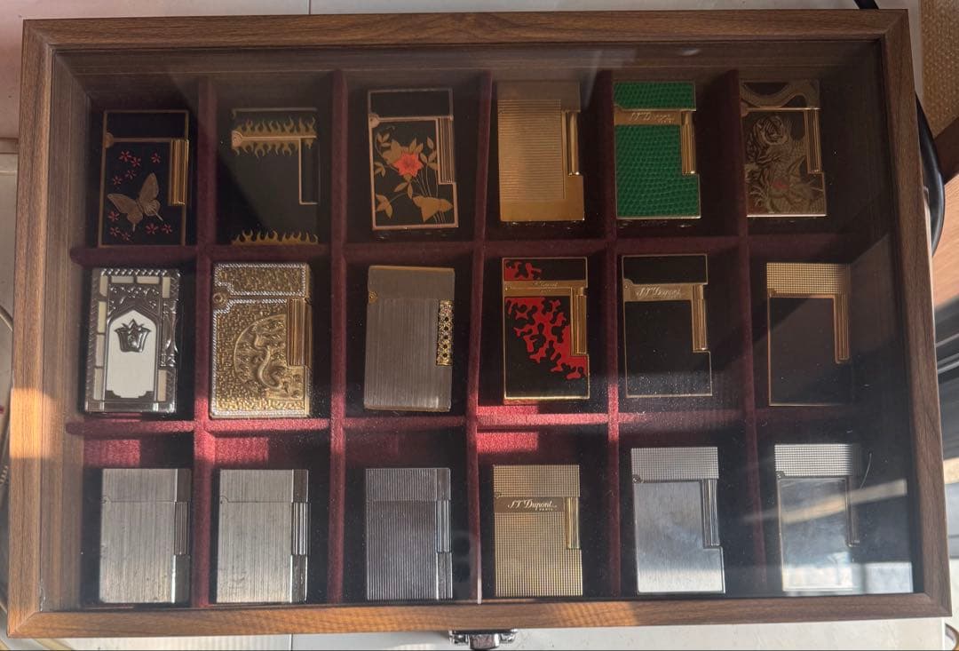 デュポンライターケース。ライターなどは付属しません。社外品。