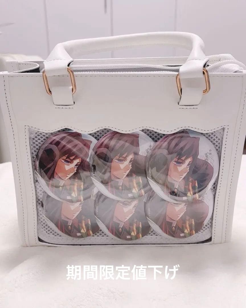 冨岡義勇 缶バッジ 痛バッグ 劇場版 鬼滅の刃