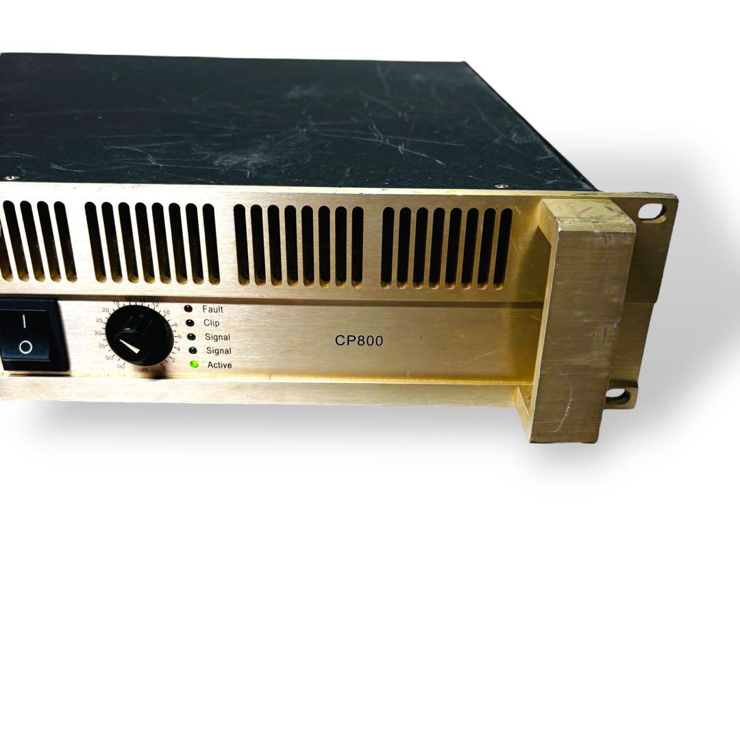 ★動作品★クラシックプロ CP800 ステレオ パワーアンプ PA機器