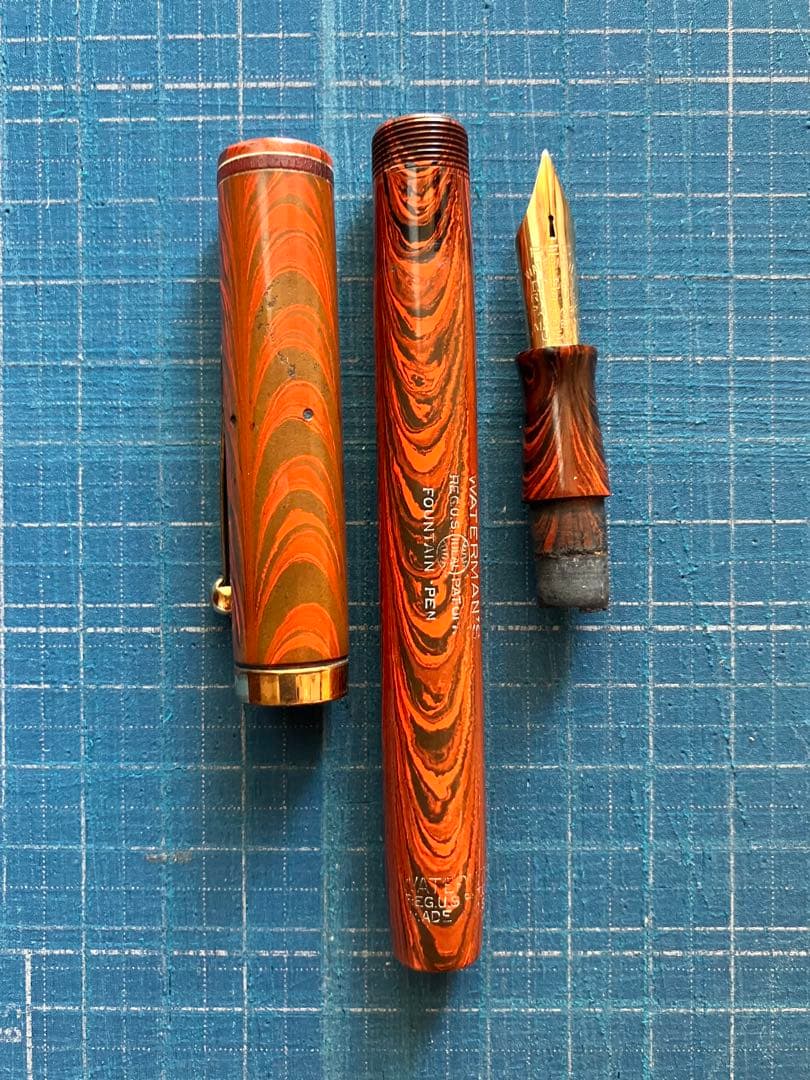 Waterman ウォーターマン万年筆 No.7 レッドバンド　ペン先Red金