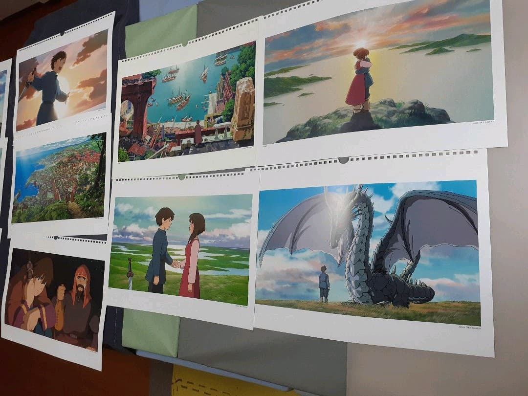 【15】ゲド戦記　作品集　ジブリカレンダーGBL　収集完了