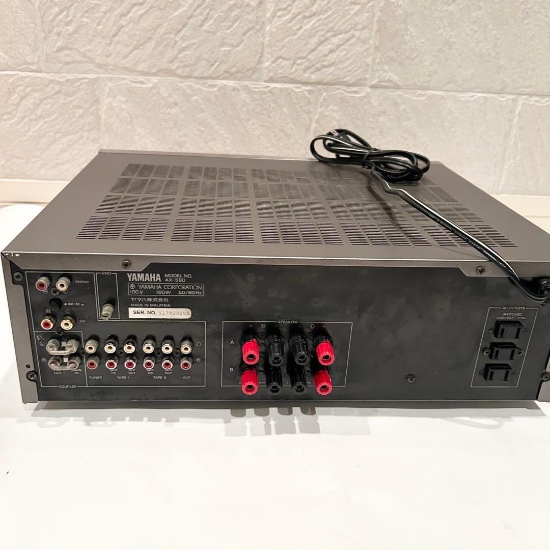 【完動品】　YAMAHA AX-590 プリメインアンプ