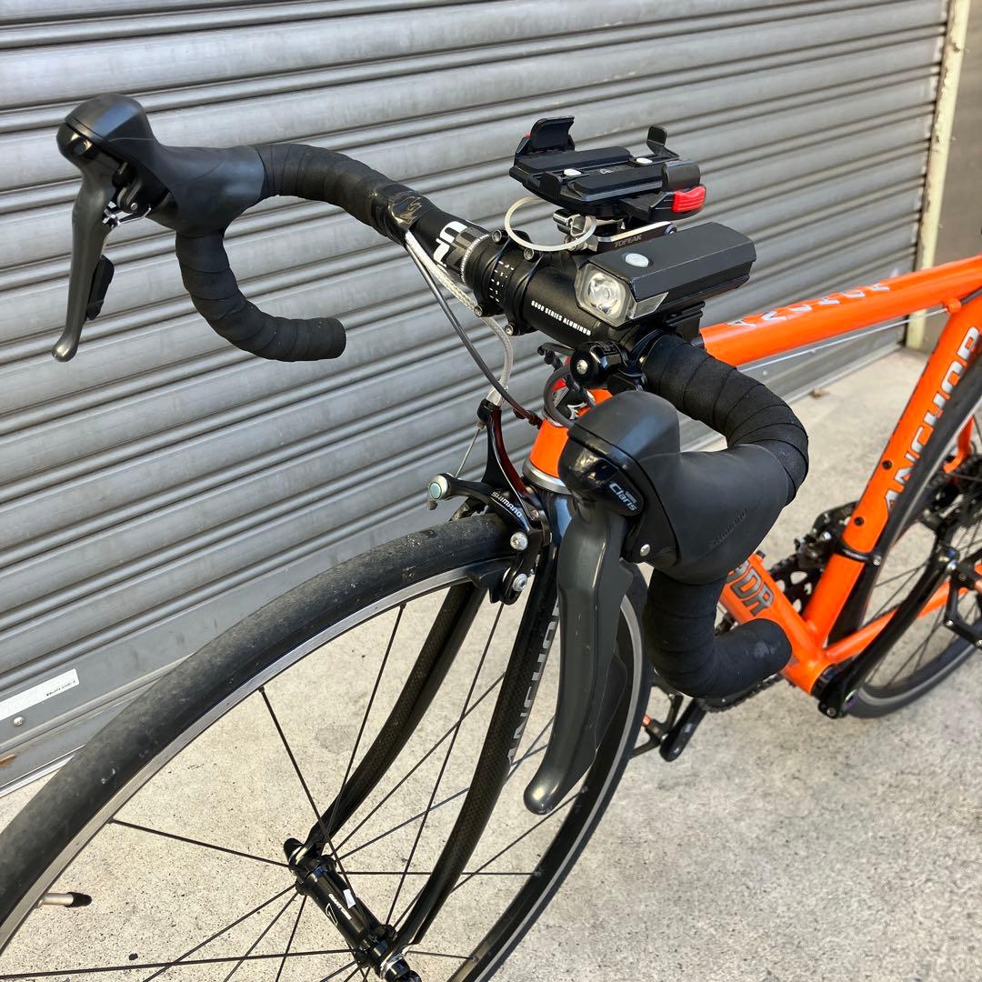 最終価格！ANCHOR ロードバイク オレンジ