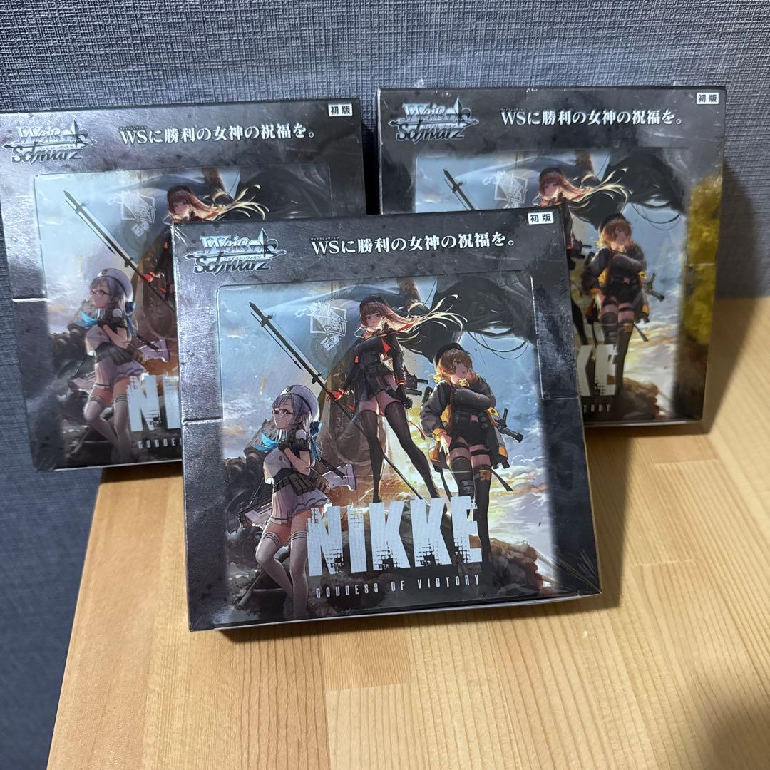 NIKKE ブースターパック　シュリンク付き　未開封　3BOX