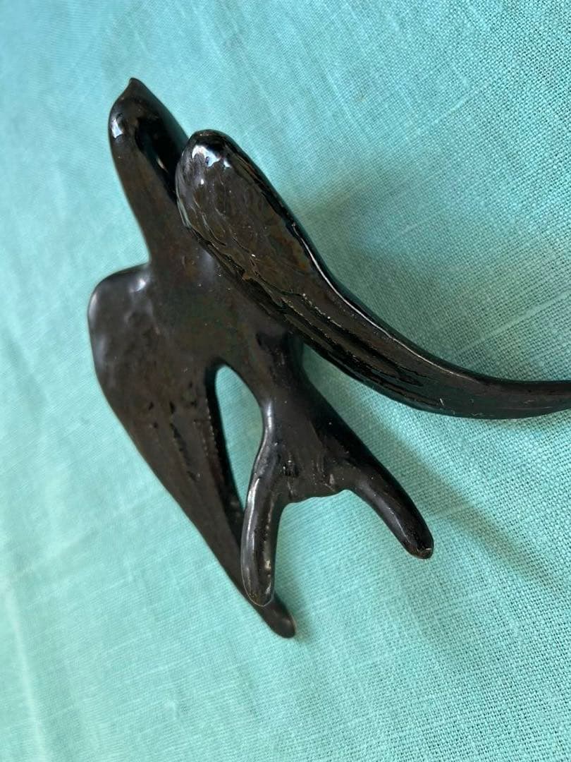 ご購入予約中　フランスアンティーク　陶器ツバメ　2